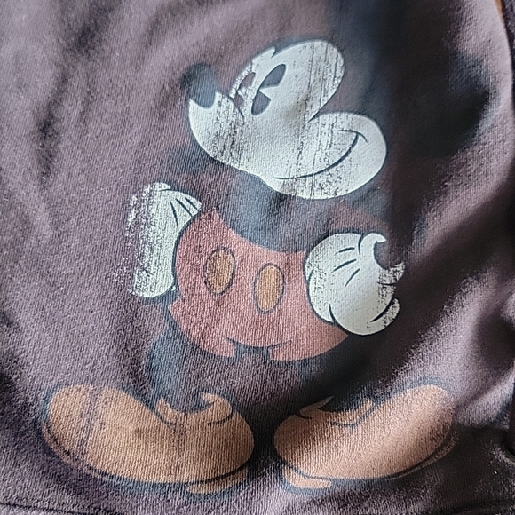 Disney Mickey Mouse Tote backpack drawstring sweater bag HoBo everyday Pack Sack - Picture 5 of 14